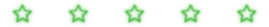 Neon green star divider